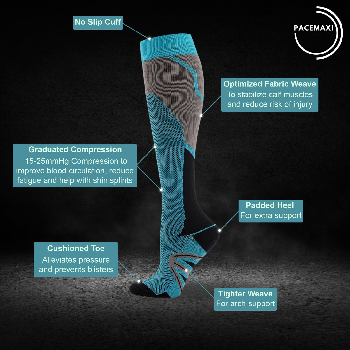 Hiking/Trail Running Compression Socks